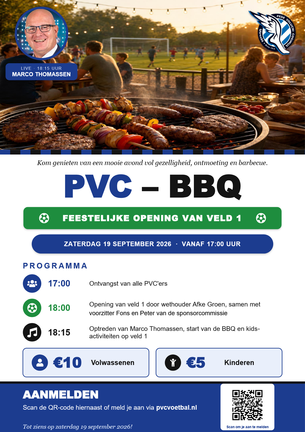 Feestelijke seizoensopening | Meld je aan!